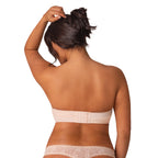 Mujer con sujetador Royal Lounge beige vista trasera diseño cómodo sin silicona