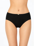 Braguita midi Avet Rose negro, imagen recreada, encuadre amplio