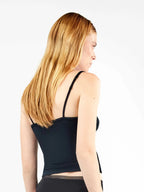 Camiseta interior Gisela 1/0121 negro · espalda, fotografía oficial