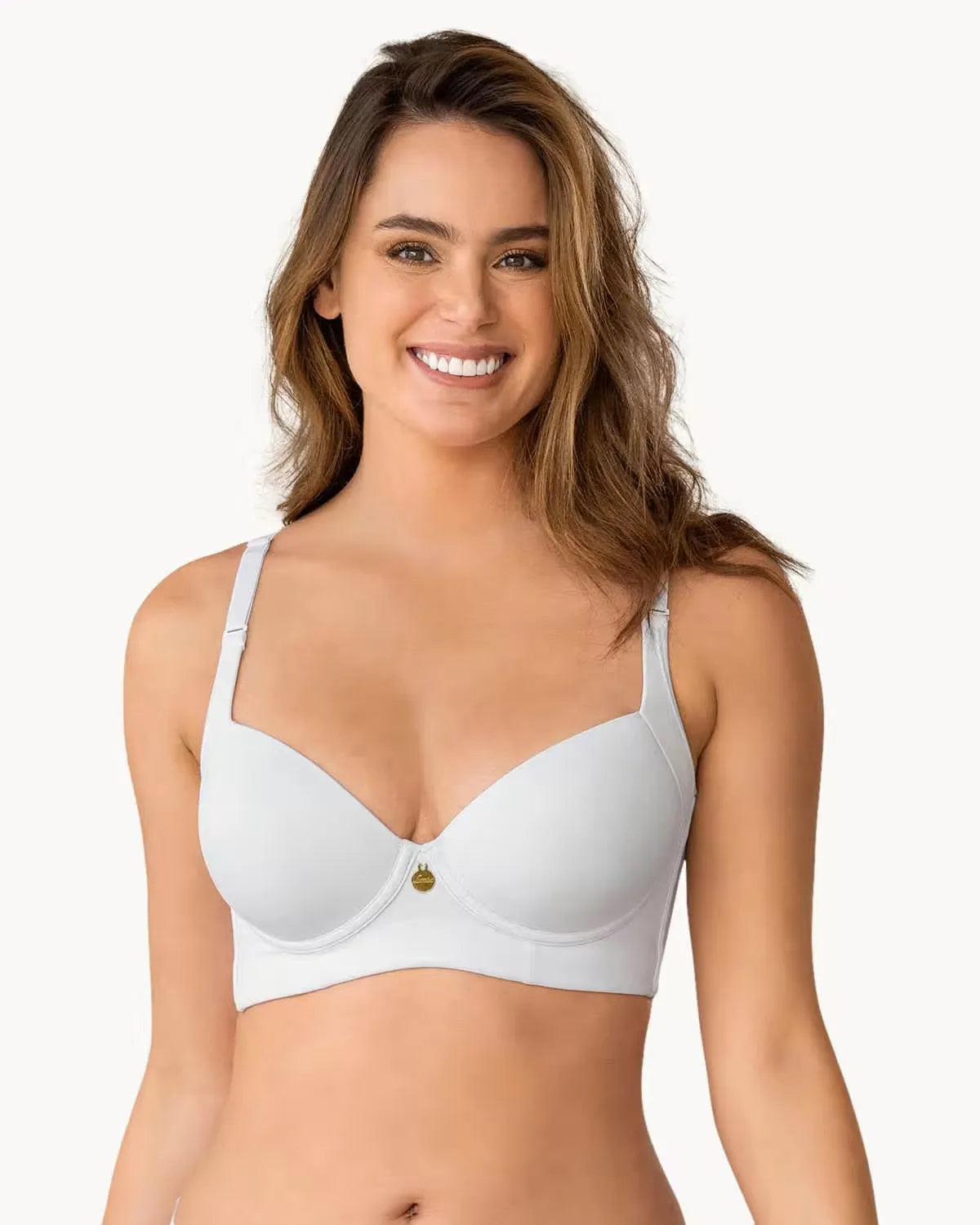 Sujetador Leonisa Cover Bra blanco, fotografía 1