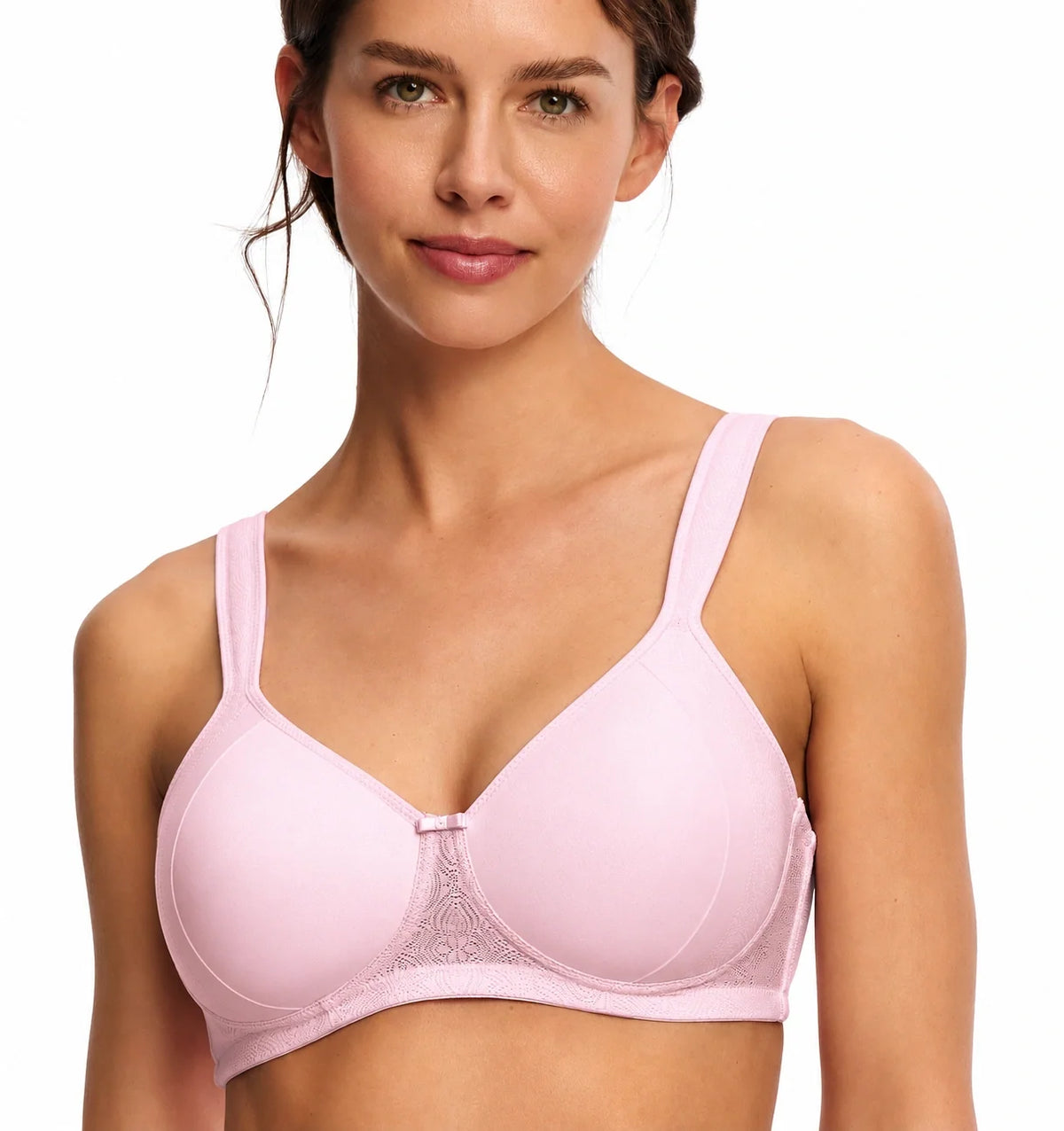 Susa Milano 8194 rosa con modelo, fotografía frontal WebP